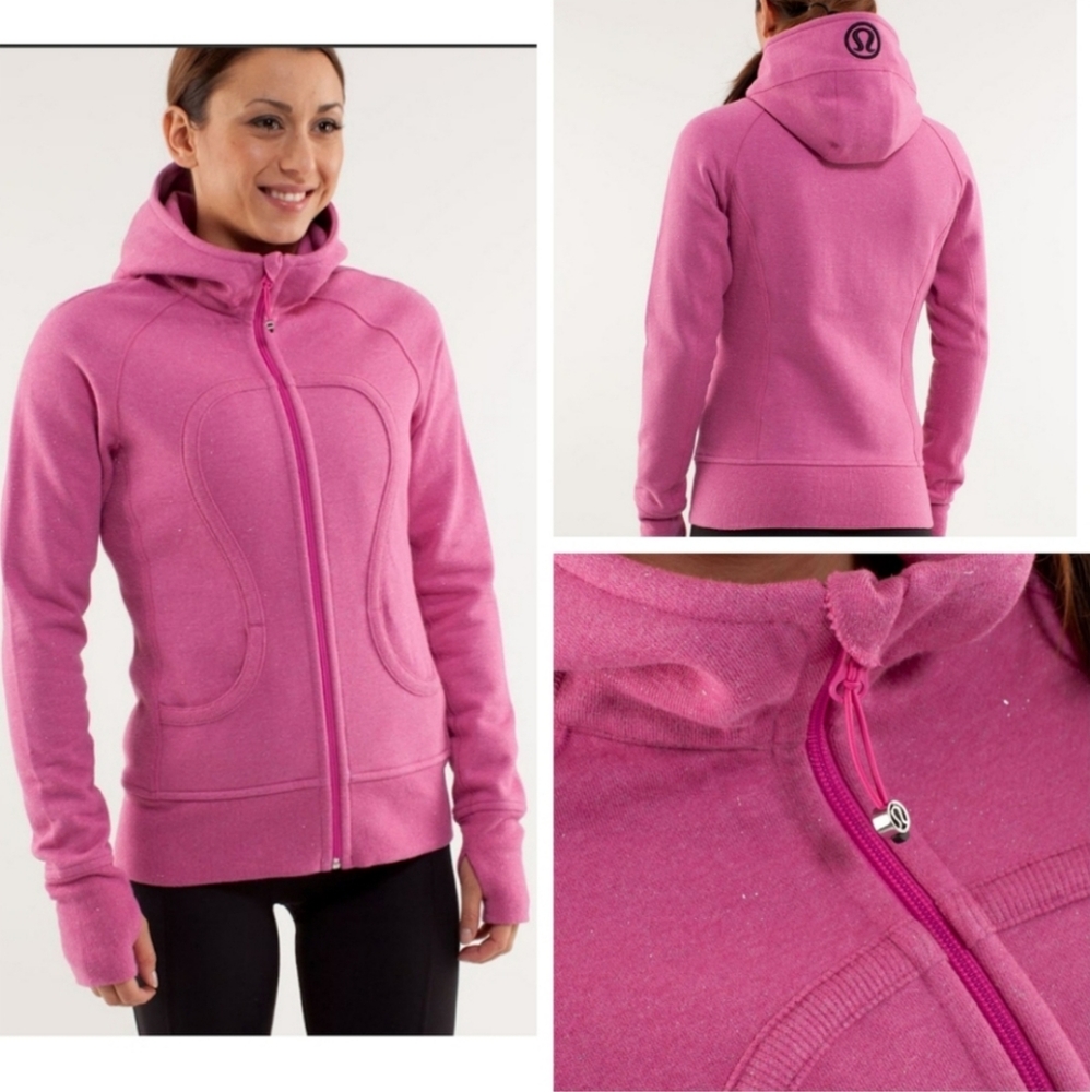 EC lululemon Pink Sparkle Scuba